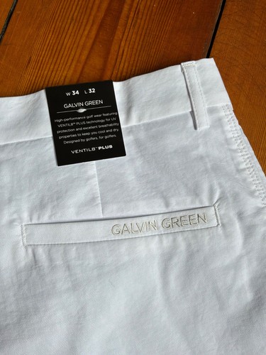 Galvin green golf trousers - green,