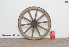 Vintage old wooden cart wagon