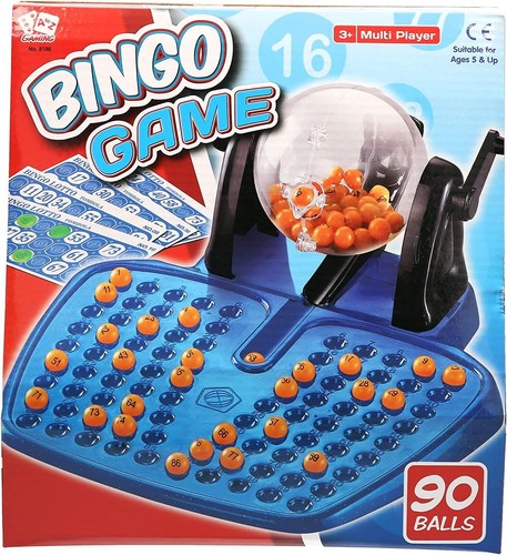 Family bingo game with - bingo,