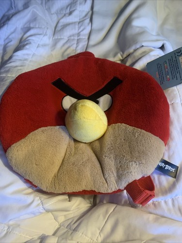 New angry birds backpack red - birds,