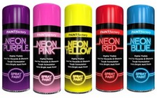 Fluorescent Bright Neon Spray
