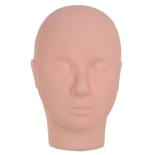 Silicon art manikin - head, with