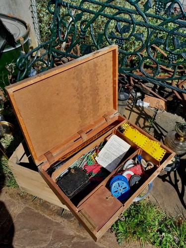 Vintage 1950 meccano pieces - vintage,