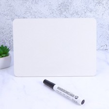 4Pcs Desktop Small White Board Tabletop Easel White Board Whiteboard School