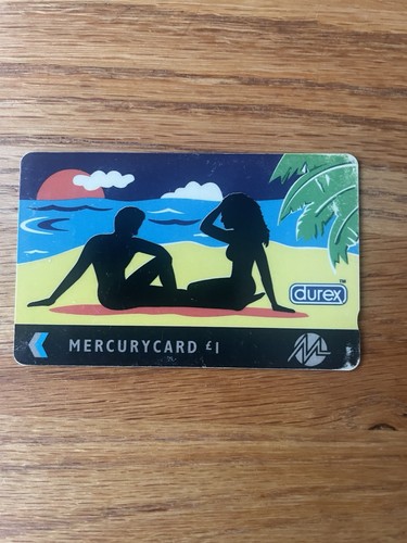 Rare phone card mercury - phone,