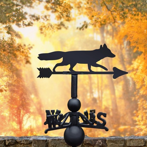Cast iron steel running fox - iron,