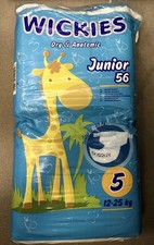 Vintage Diapers Nappies Couche Windeln DE Wickies 2015 OPENED