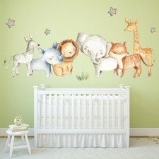 Cute Safari Friends Nursery