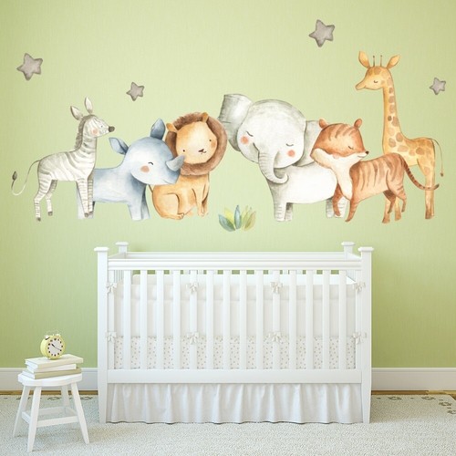 Cute safari friends nursery - cute,