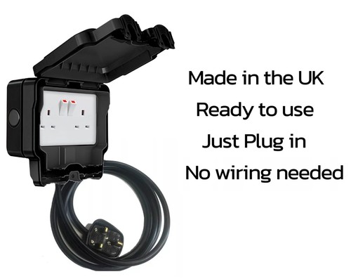 Outdoor outside extension lead - outdoor/outside,