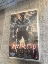 Maniac Cop Ex Rental VHS Big