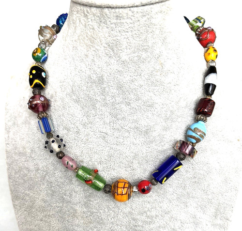 Colourful vintage murano glass - colourful,