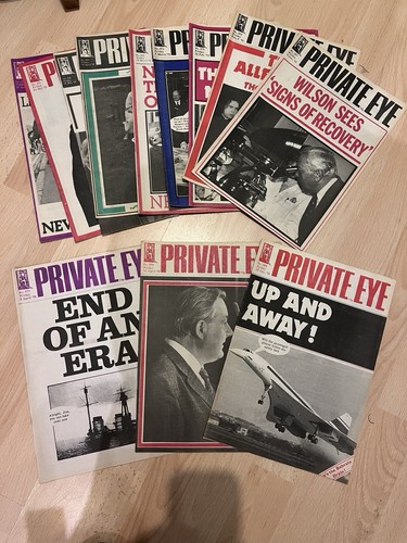 Private eye magazine - magazine, 12