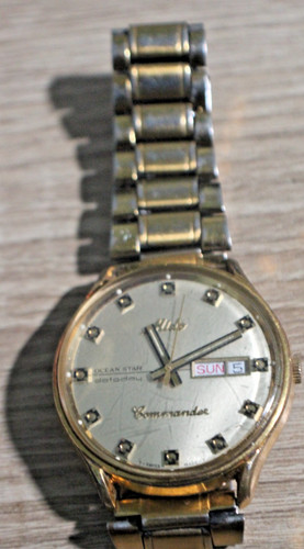 Vintage mido commander - commander, ocean