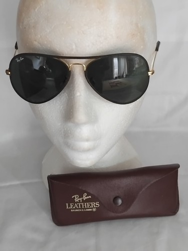 Vintage ray ban - ray-ban, leather