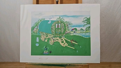 Gypsy vardo caravan campfire - vardo,