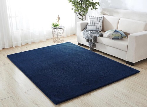 Luxurious faux fur rabbit - rabbit, rug