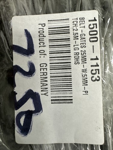 Indigo 1500 1153 belt gear - hp,