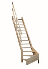 Wooden staircase space - wooden,