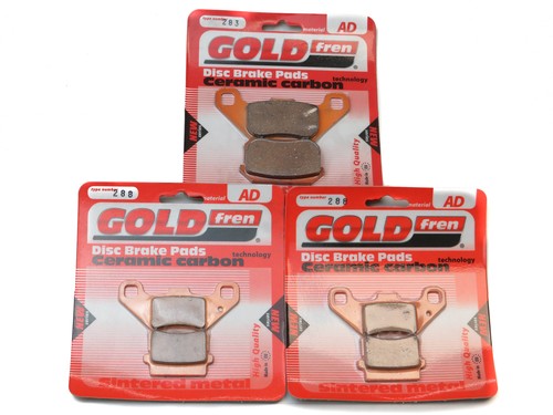 Brake pads front rear - pads,