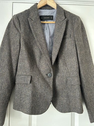 Zara women tweed jacket - zara,