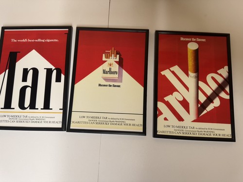 New framed print - print, marlboro