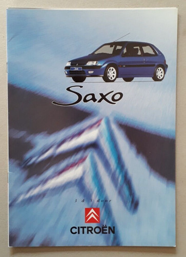 Citroen saxo range brochure - saxo,