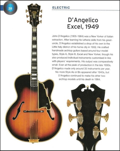 1949 angelico excel 1960 - 1949, d'angelico