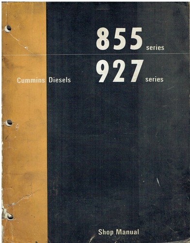 Cummins 855 927 - cummins, &