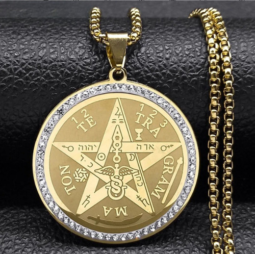 Pentagram tetragrammaton - pentagram,