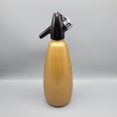 Mcm boc gold seltzer bottle - boc,