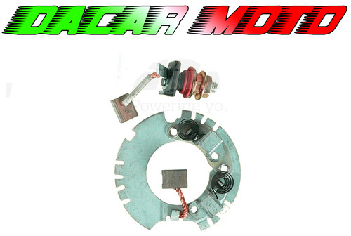 Starter motor brush holder - brush,