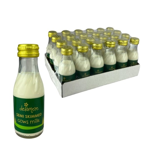 Delamere semi skimmed milk - semi,