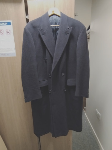 Pure cashmere navy double - cashmere,