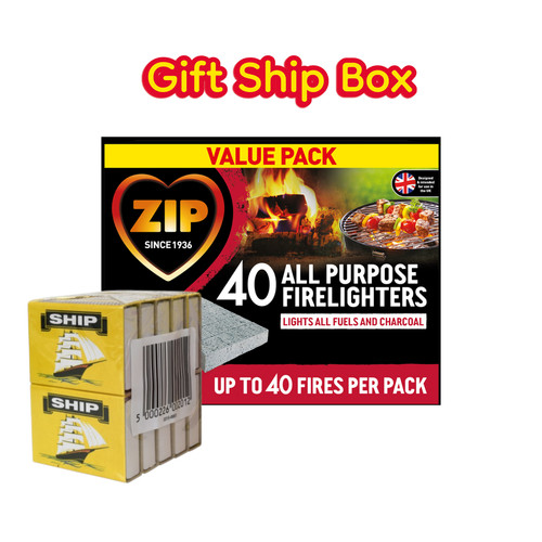 Zip firelighters all - 40,