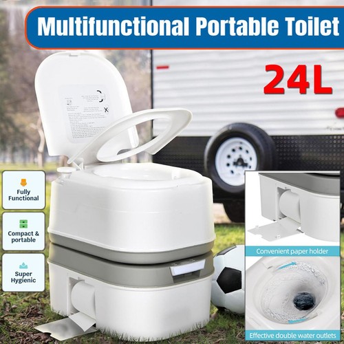 Large 24l portable toilet - large,