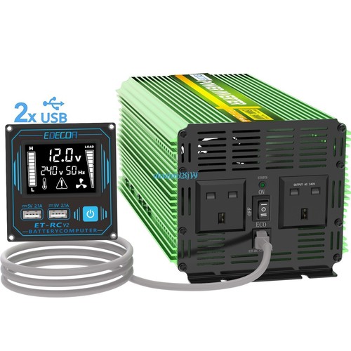 Edecoa inverter 12v 240v - inverter, ac