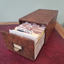 Vintage Filing Cabinet Box