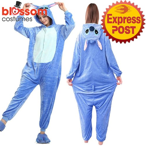 N2026 blue stitch kigurumi - stitch,