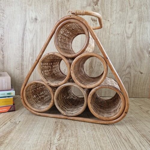 Vintage bamboo rattan wicker - bamboo,