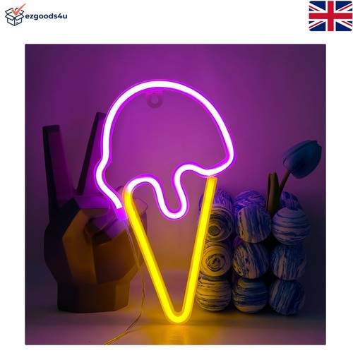 Cozy ice cream neon sign - neon,