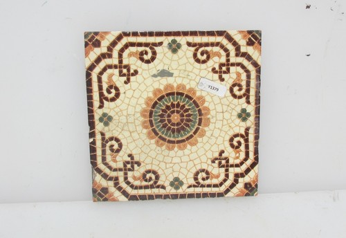 Antique ceramic tile old - tile,