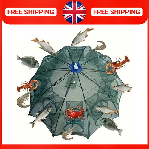 Foldable fishing trap net - fishing, 6