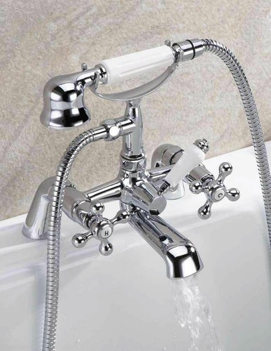 Victorian shower bathroom - victorian,