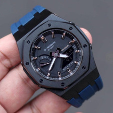 Custom Casio G-Shock GMA-S2100, CasiOak, - Blue Strap - Brand new