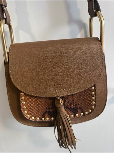 Chloé brown leather suede - chloé, &