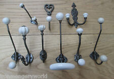 Antique Iron COAT HOOKS