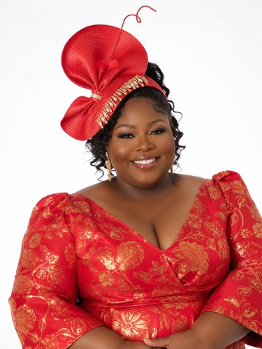 Straw hat luxury fascinator - straw,