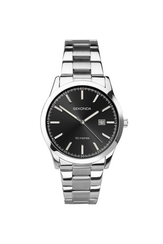 Sekonda gents silver - sekonda, silver-tone