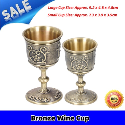 Bronze royal embossed - wine, cup